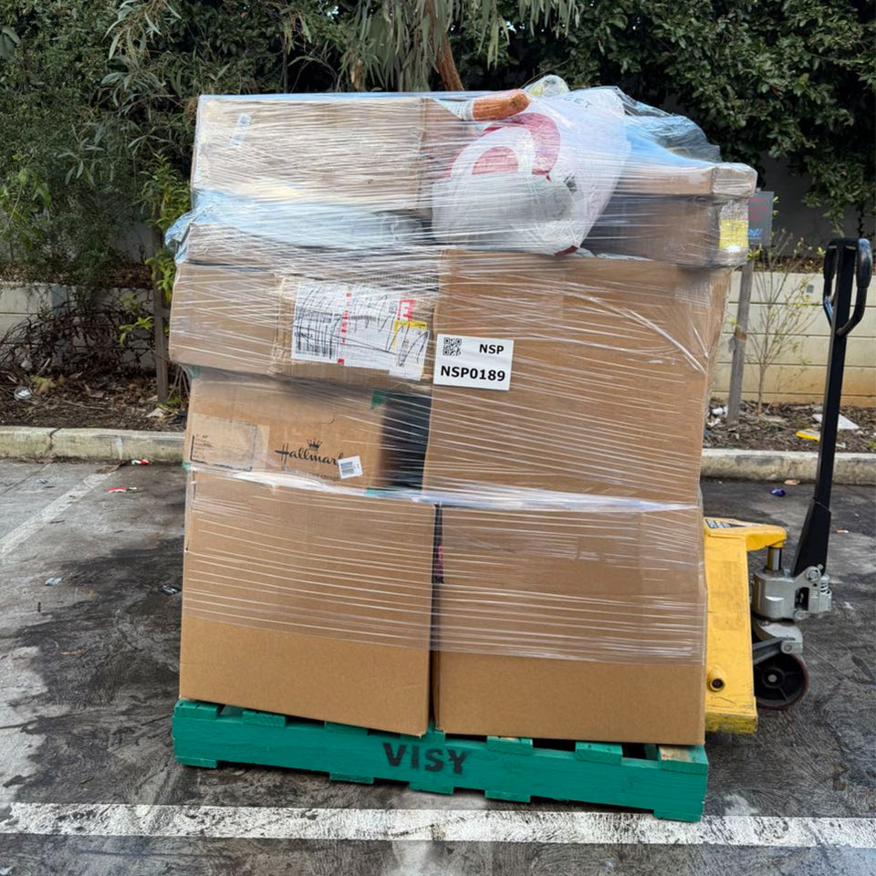 Mystery Pallet NSP-0189 mixed retail goods pallet