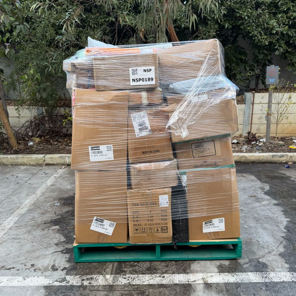 Mystery Pallet NSP-0189 mixed retail goods pallet