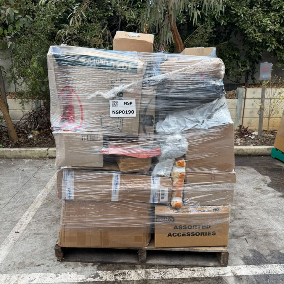 Mystery Pallet NSP-0190 mixed retail goods pallet