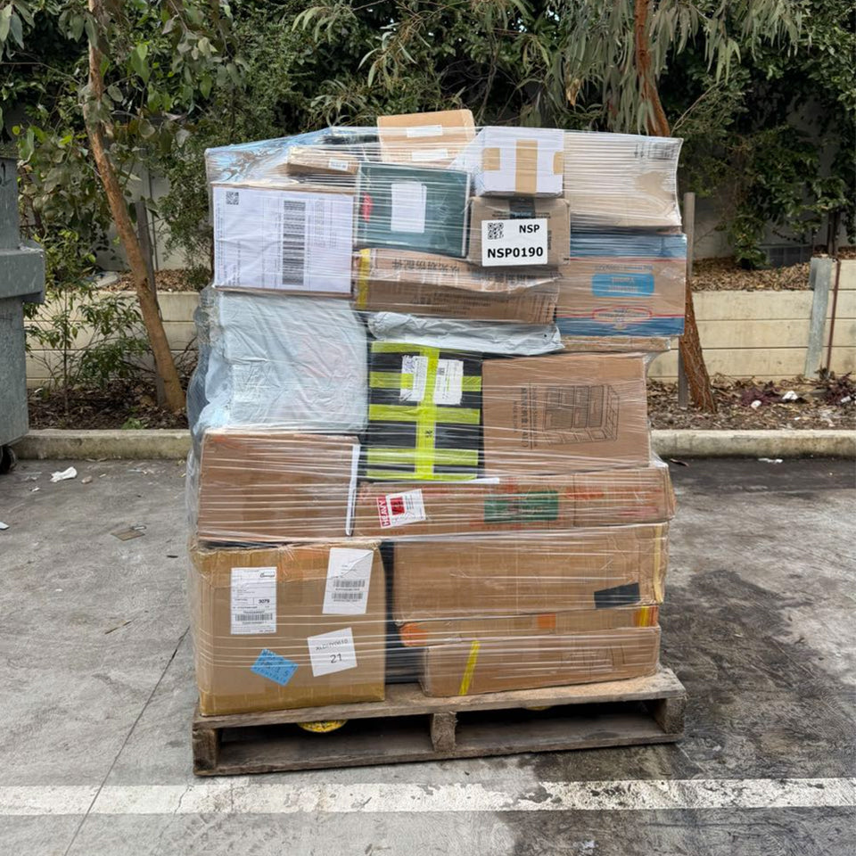 Mystery Pallet NSP-0190 mixed retail goods pallet