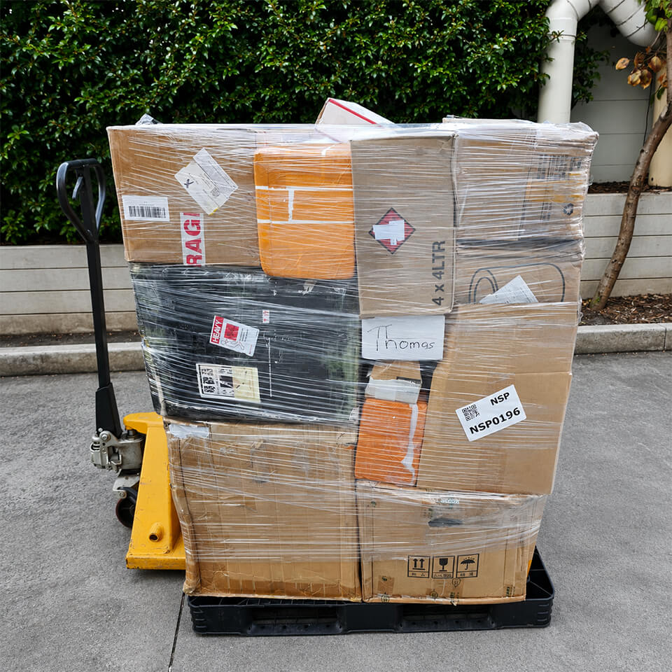 Mystery Pallet NSP-0196 mixed retail goods pallet