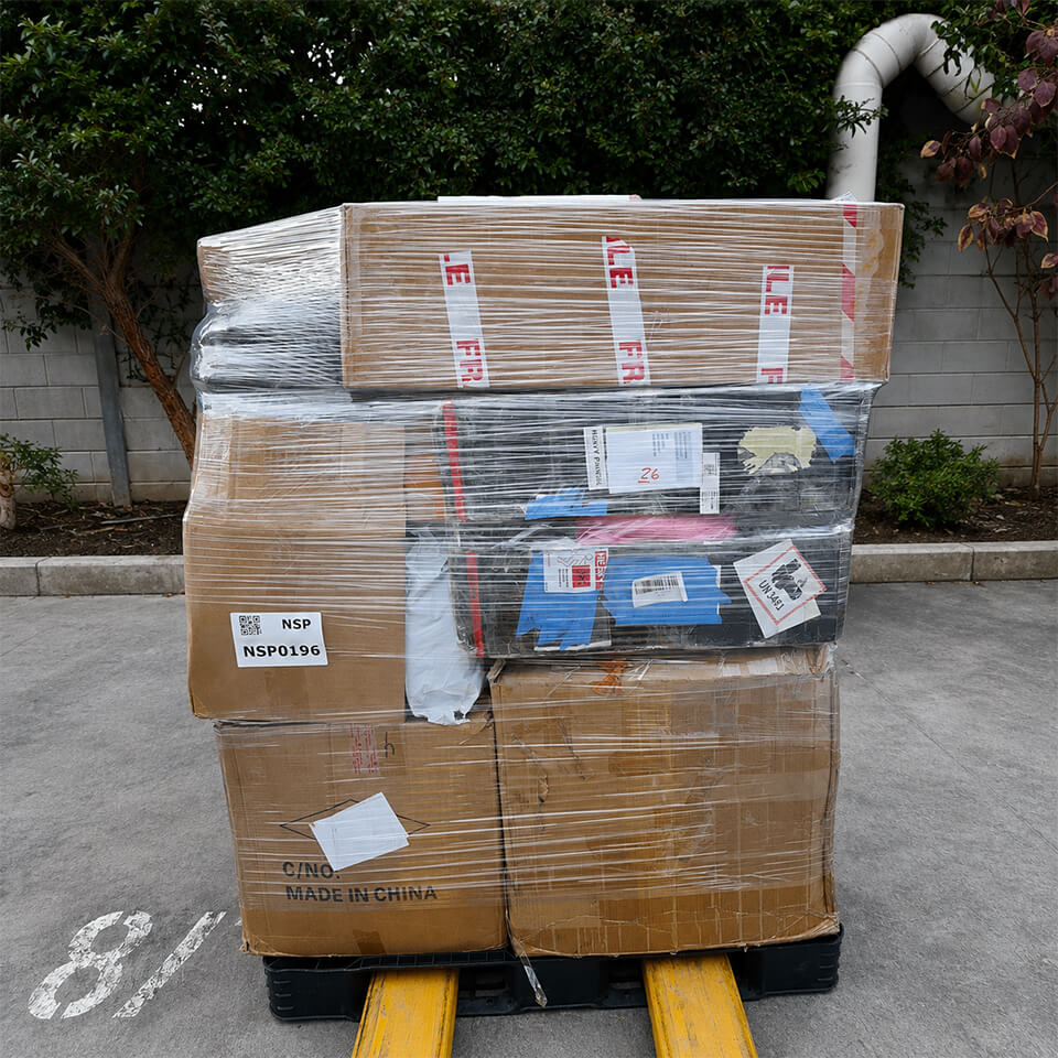 Mystery Pallet NSP-0196 mixed retail goods pallet