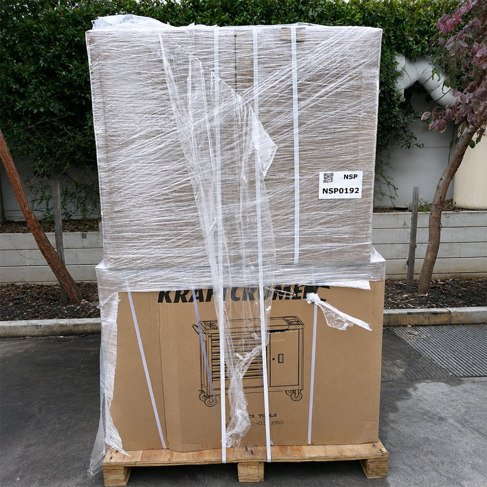 mystery pallet nsp-0192 wrapped kraftcrome pallet